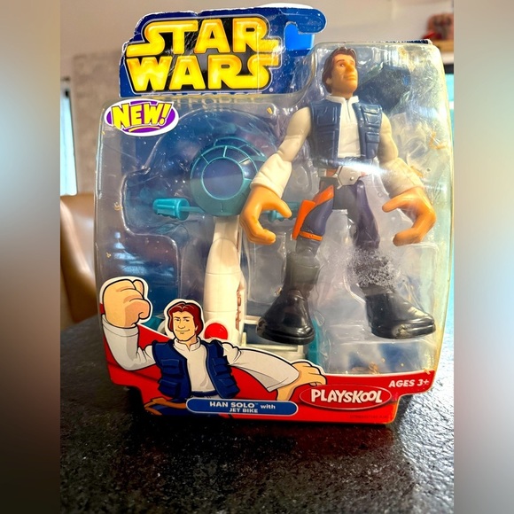 Hasbro Other - Hasbro 2005 Han Solo Star Wars Jedi Force Figure, Playskool Heroes, Chunky, 6”